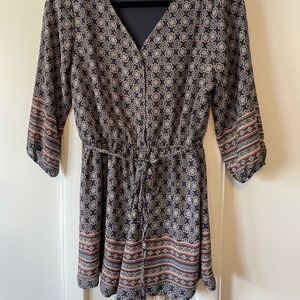 Francesca’s Patterned Romper